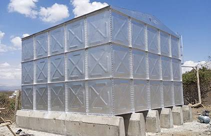 steel water tanks for farms and institutions in Kenya